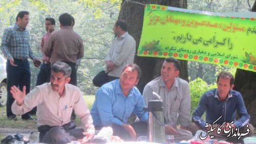 اردوی یکروزه فرهنگی،آموزشی دهیاران، شوراها و دستگاههای اجرایی گالیکش برگزار شد