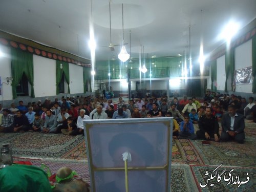 یادواره شهدای روستای میرزاپانگ برگزار گردید
