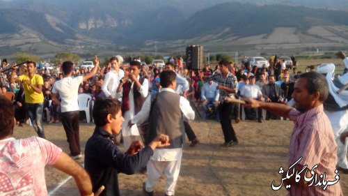 جشنواره فرهنگی و ورزشی در آق قمیش  برگزار شد