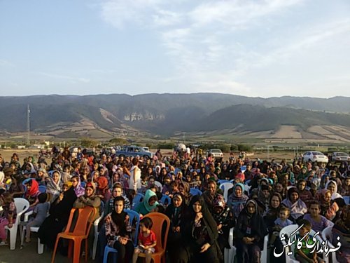 جشنواره فرهنگی و ورزشی در آق قمیش  برگزار شد