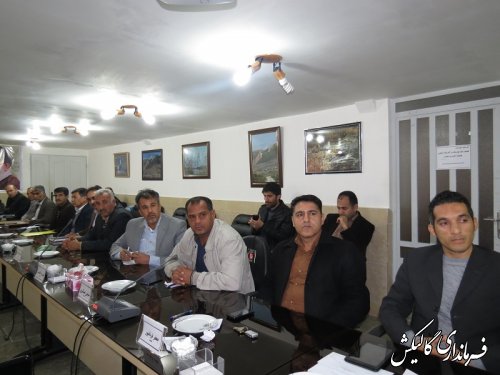 جلسه انتخاب معتمدين عضو هيأت اجرايي انتخابات مجلس خبرگان رهبري بخش لوه برگزار شد