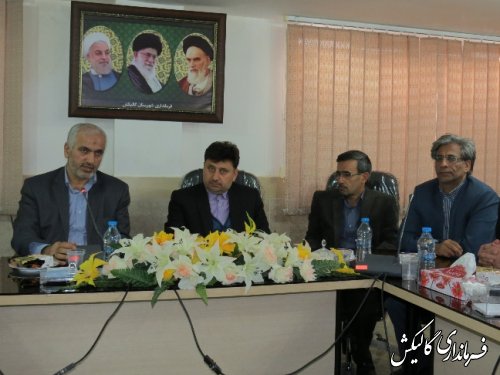 یازدهمین جلسه شورای اداری شهرستان گالیکش تشکیل شد
