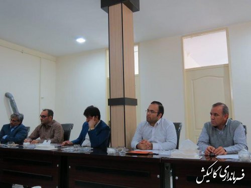 دوازدهمین جلسه مشترک ستاد اننتخابات شهرستان با کارشناسان معاونت سیاسی استانداری