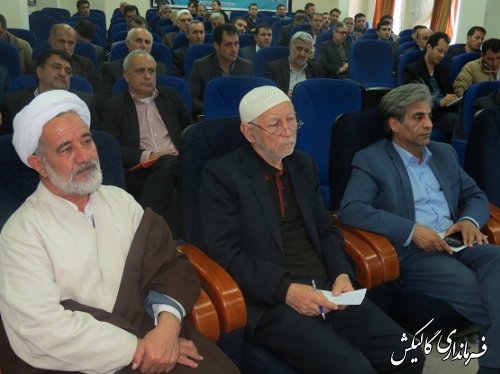 تشکیل جلسه آموزشی حقوق و قوانین انتخابات با حضور هیئت های اجرایی شهرستان های مینودشت-گالیکش-کلاله و مراوه تپه