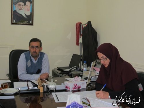 اولین جلسه کمیته بازرسی انتخابات شهرستان گالیکش برگزار شد