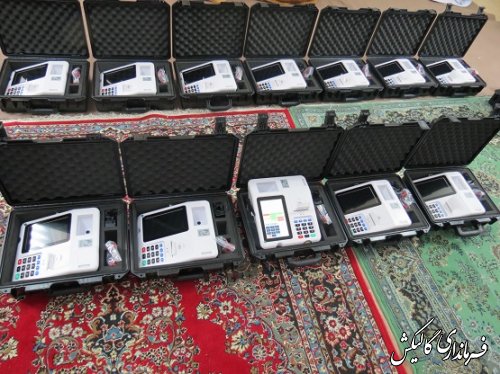 عملیات آماده سازی دستگاه های جدید انتخابات 