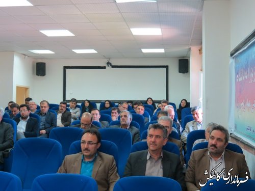 اولین جلسه آموزشی حقوق انتخابات مرحله دوم در شهرستان گالیکش برگزار شد