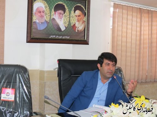 تشکیل کلاس آموزشی کلیه اعضای شعب اخذ رأی در فرمانداری گالیکش