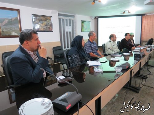 جلسه کمیته کنترل و کاهش مصرف دخانیات شهرستان گالیکش تشکیل شد