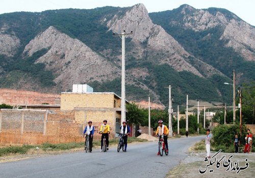 دوچرخه‌سواران گالیکشی به مشهد مقدس اعزام شدند