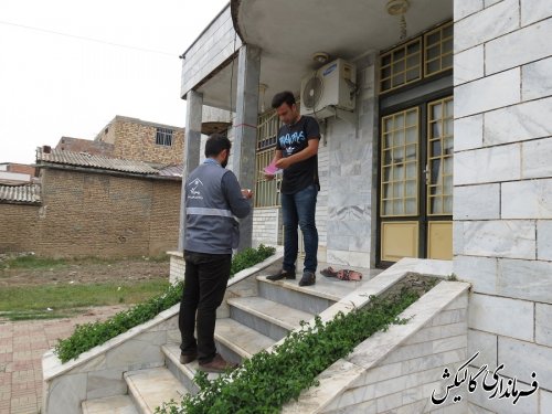 بازدید میدانی از سرشماری حضوری نفوس و مسکن شهرستان گالیکش