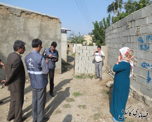 معاون فرماندار گالیکش از روند اجرای حضوری سرشماری نفوس و مسکن بازدید کرد