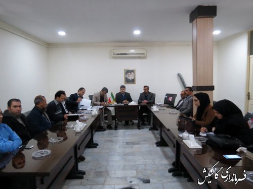 هفتمین جلسه ستاد انتخابات شهرستان گالیکش برگزار شد