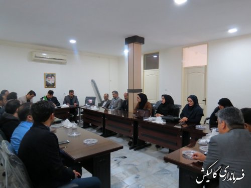 هفتمین جلسه ستاد انتخابات شهرستان گالیکش برگزار شد