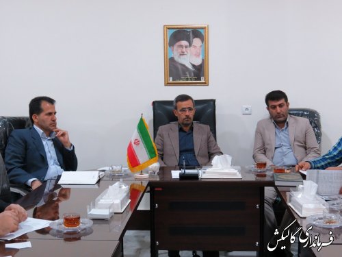برگزاری جلسه کمیته فن آوری ستاد انتخابات شهرستان گالیکش با حضور کارشناسان استانی