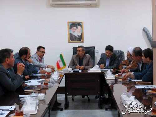 سیزدهمین جلسه ستاد انتخابات شهرستان گالیکش با محور تامین وسایل نقلیه برگزار شد