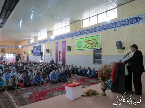 وظیفه شرعی و قانونی ما این است که در اجرای انتخابات بی طرفی کامل را رعایت نماییم.
