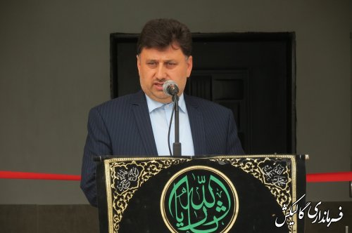 ساختمان اداری ستاد فرماندهی انتظامی شهرستان گالیکش افتتاح شد