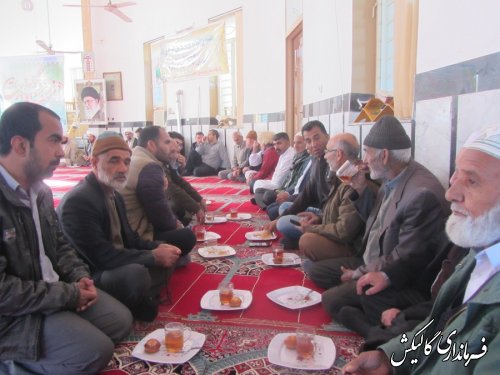 جشن گرامیداشت هفته وحدت در مصلی اهل سنت ینقاق شهرستان گالیکش برگزار شد