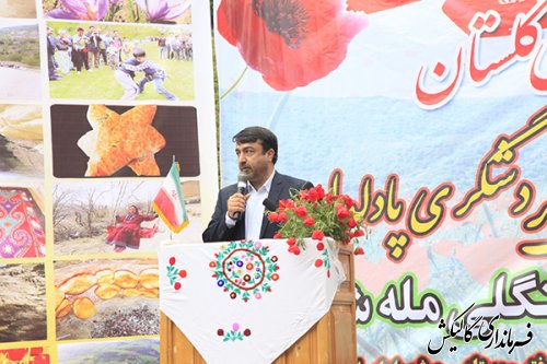 پنجمین جشنواره شقایق‌های استان گلستان در روستای «پادلدل» گالیکش برگزار شد.