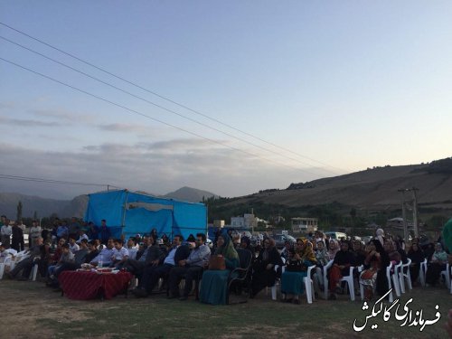 سومین «جشنواره آلو و امرود» روستای فارسیان شهرستان گالیکش برگزار شد