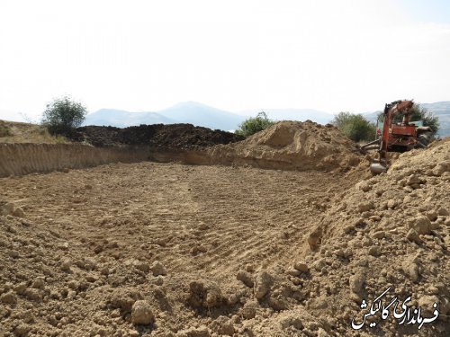 عملیات اجرایی احداث مخزن بتنی یکصد مترمکعبی آب شرب روستای کیارام با اعتباری معادل ۱۳۵۰میلیون ریال آغاز شد