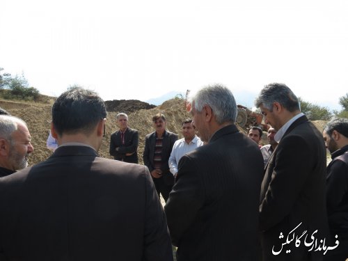 عملیات اجرایی احداث مخزن بتنی یکصد مترمکعبی آب شرب روستای کیارام با اعتباری معادل ۱۳۵۰میلیون ریال آغاز شد