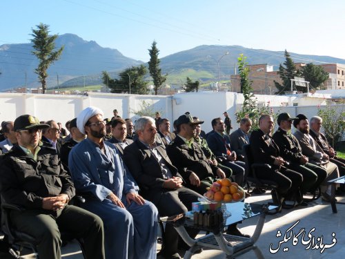 ساختمان جدید کلانتری گالیکش افتتاح شد