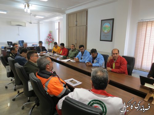 مانور استانی اطفاء حریق در شهرستان گالیکش برگزار شد