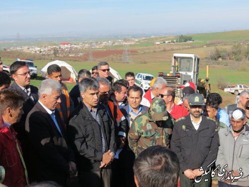 مانور استانی اطفاء حریق در شهرستان گالیکش برگزار شد