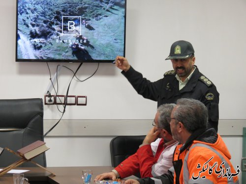 مانور استانی اطفاء حریق در شهرستان گالیکش برگزار شد