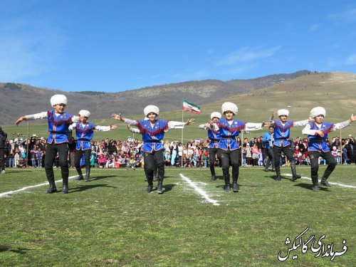 همایش پیاده‌روی خانوادگی و بازیهای محلی در آق‌قمیش شهرستان گالیکش برگزار شد