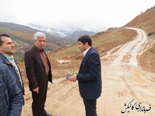 بهسازی محور کوهستانی دهستان نیلکوه تسریع خواهد یافت