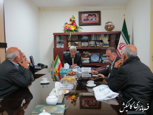 ملاقات مردمی فرماندار شهرستان گالیکش با شهروندان برگزار شد