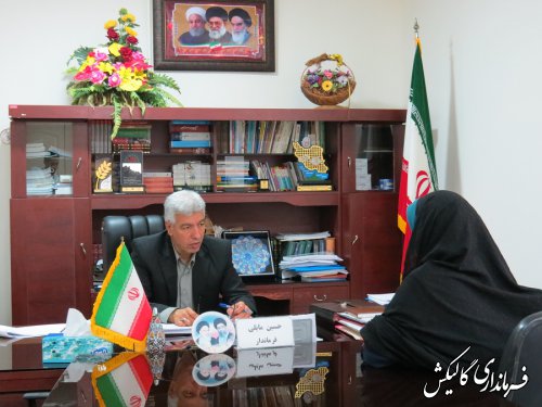 ملاقات مردمی فرماندار گالیکش برگزار شد