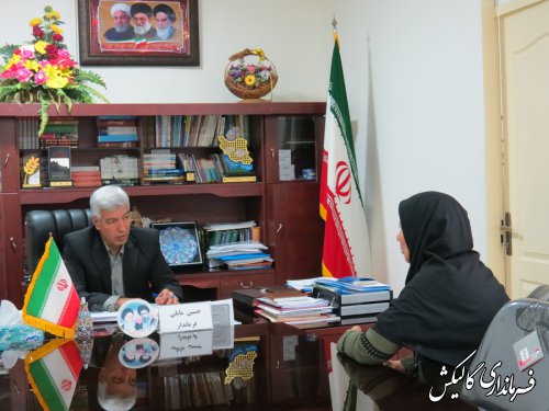 ملاقات مردمی فرماندار گالیکش برگزار شد