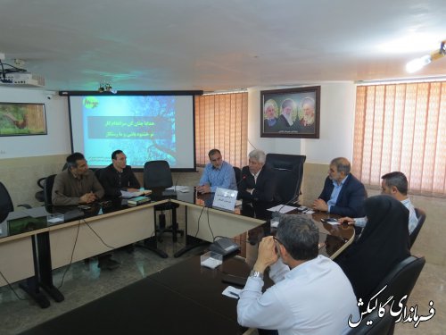 نخستین جلسه ستاد اصلاح الگوی مصرف برق شهرستان گالیکش برگزار شد
