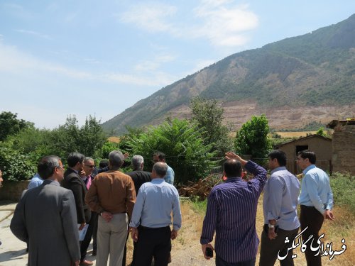 جلسه رسیدگی به اثرات فعالیت‌ کارخانه سیمان پیوند گلستان بر روستای تلوستان برگزار شد