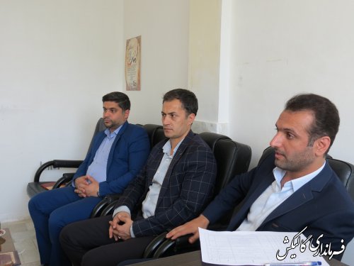 جلسه بررسی طرح‌‌های پیشنهادی میراث فرهنگی، صنایع دستی و گردشگری شهرستان گالیکش برگزار شد
