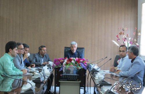 اولین جلسه كميته فناوري اطلاعات ستاد انتخابات شهرستان گاليكش برگزار شد