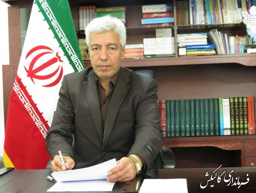 پیام تبریک فرماندار شهرستان گالیکش به مناسبت روز شهرداری و دهیاری: