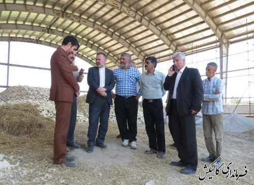 بازدید از وضعیت پروژه‌های عمرانی روستاهای شهرستان گالیکش 