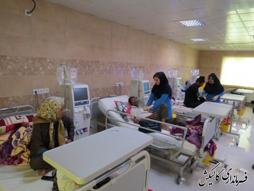 مرکز دیالیز شهرستان گالیکش آغاز به کار کرد