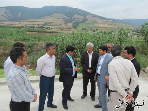 بازدید مشترک فرماندار و مدیرکل راهداری گلستان از محور ترانزیتی گالیکش-تنگراه