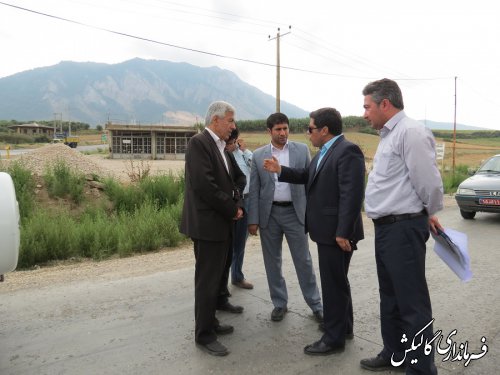 بازدید مشترک فرماندار و مدیرکل راهداری گلستان از محور ترانزیتی گالیکش-تنگراه