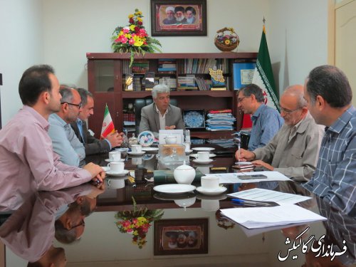 دیدار رئیس هیأت نظارت شورای نگهبان گالیکش با فرماندار شهرستان؛