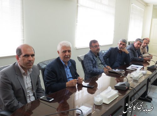 جلسه شورای هماهنگی مدیریت بحران شهرستان گالیکش برگزار شد