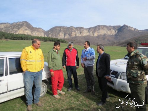 آتش‌ در مناطق جنگلی شهرستان گالیکش مهار شده است