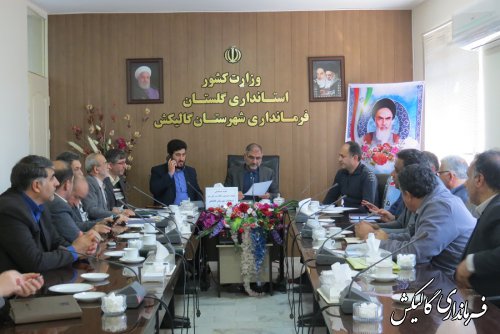 جلسه هماهنگی هیات‌های اجرایی، نظارت و بازرسی انتخابات شهرستان گالیکش برگزار شد