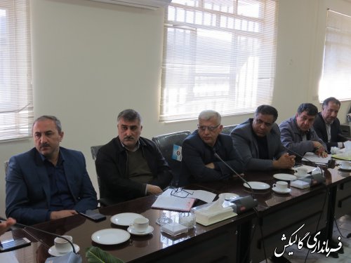 جلسه هماهنگی هیات‌های اجرایی، نظارت و بازرسی انتخابات شهرستان گالیکش برگزار شد